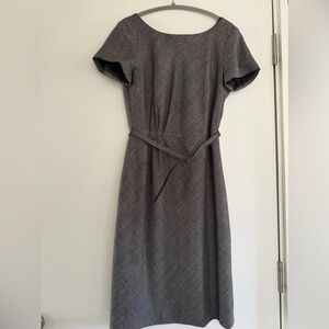 Weekend Max Mara Wool Silk Blend Tailored Sheath Dress